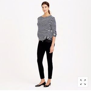 Skinny J. Crew Black Maternity Jeans | Sz 28